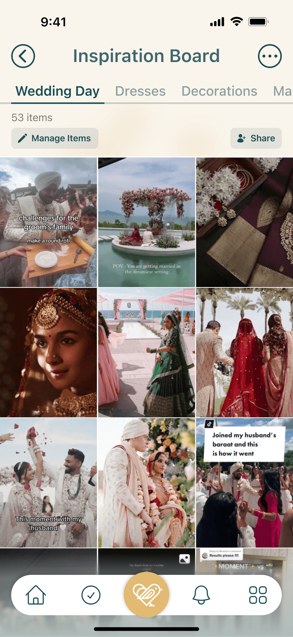Prema Wedding Inspiration Board